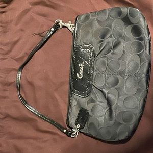 Coach Black Wristlet AUTHENTIC